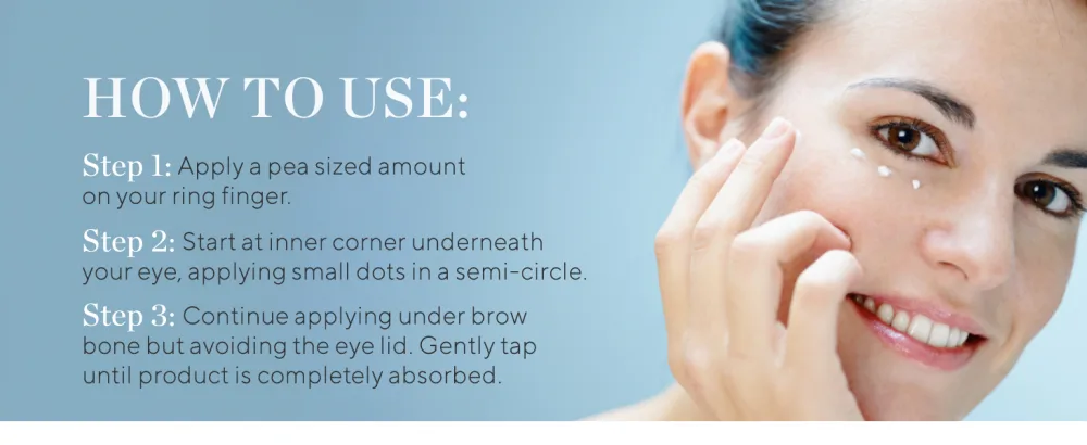 HydroPeptide Eye Authority Brightens and Helps Restore Radiance to Tired Looking Eyes 0.5 Ounce (Packaging May Vary) - HOW TO USE