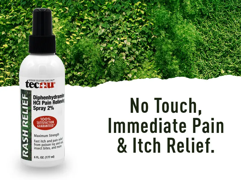 Tecnu Rash Relief Spray Maximum Strength Immediately Relieves Pain and Itching of Insect Bites Minor Burns Sunburn Minor Cuts 6 Ounce Bottle 3 Count - Anti-Itch Spray | Relieves Pain and Itching of Insect Bites, Minor Burns, Sunburn, Minor
