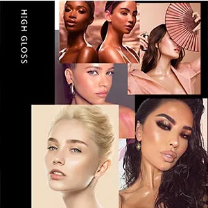 KWOLYKIM 2 Pack Blue And Gold Liquid Highlighter Makeup Face and Body Luminizer Three Dimensional Face Shimmer Glow Illuminator Smooth Shine Shimmer Cream Bronzer Moisturizing Leg Body Makeup Highlighter - Face Shimmer Glow Highlighter