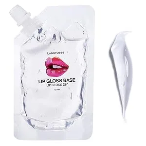 2 Pack Lip Gloss Base Oil lip makeup primers Moisturize Basic Lipstick Material Non-Stick Base for DIY Handmade Lip Balms Lip Gloss - 2Pcs Moisturize Lip Gloss Base, Lip Gloss Base Oil Material Lip Makeup Primers