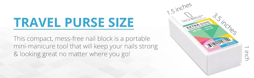 Tachibelle KOREA 4 Way Shiny Buffer Easy Shine - Smooth Shine For Healthy & Shiny Nails Manicure and Pedicure (Pack of 2) - buffer2