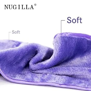Nugilla Makeup Remover Cloth 5 Pack Reusable Microfiber Cleansing Towel Suitable for All Skin Types Move Makeup Instantly with Just Water Multiple Colours - Makeup Remover Cloth