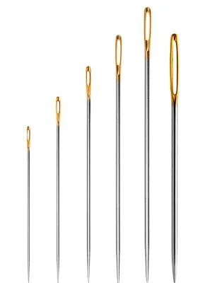 30/60Pack Premium Sewing Needles for Hand Sewing Repair 6 Sizes Assorted Needles with 2 Threaders Sewing Needles for Handsewing Large Eye Stitching Needles Embroidery Needles Sewing Sharp Needles 30PCS Needles - Sewing Needles