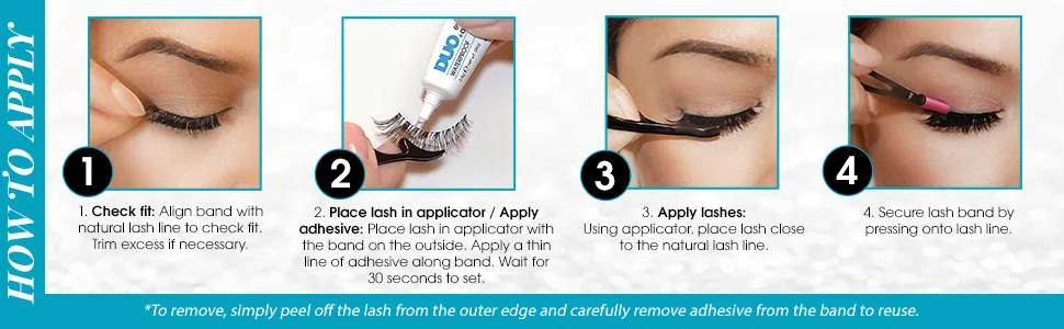 Ardell Deluxe Pack Wispies with Applicator 68947 1 Count - Ardell Deluxe Pack Wispies False Lashes, 2 Pairs x 2 Packs
