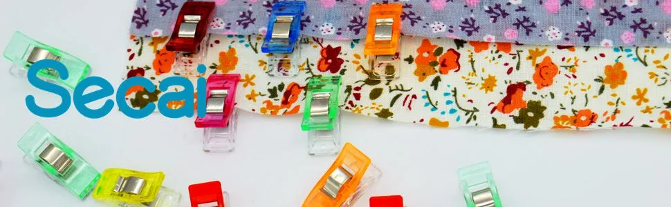 Secai Sewing Clips for Crafting and Quilting Pack of 120PCS Clips for Sewing Supplies - secai clips sewing