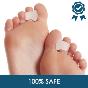 AllSett Health 8 Pack Toe Separators for Bunions - Toe Spacers Hammer Toe Straightener Correct Toes and Bunion Relief - 5. Our toe separator is suitable for yoga, fitness and more