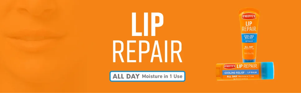 O'Keeffe's Cooling Relief Lip Repair Lip Balm for Dry Cracked Lips Stick (Pack of 4) 4 - Pack - product information 2