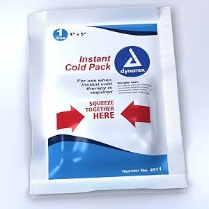 Dynarex Cold Pack 4 x 5 24 count Pack of 24 - product information 1