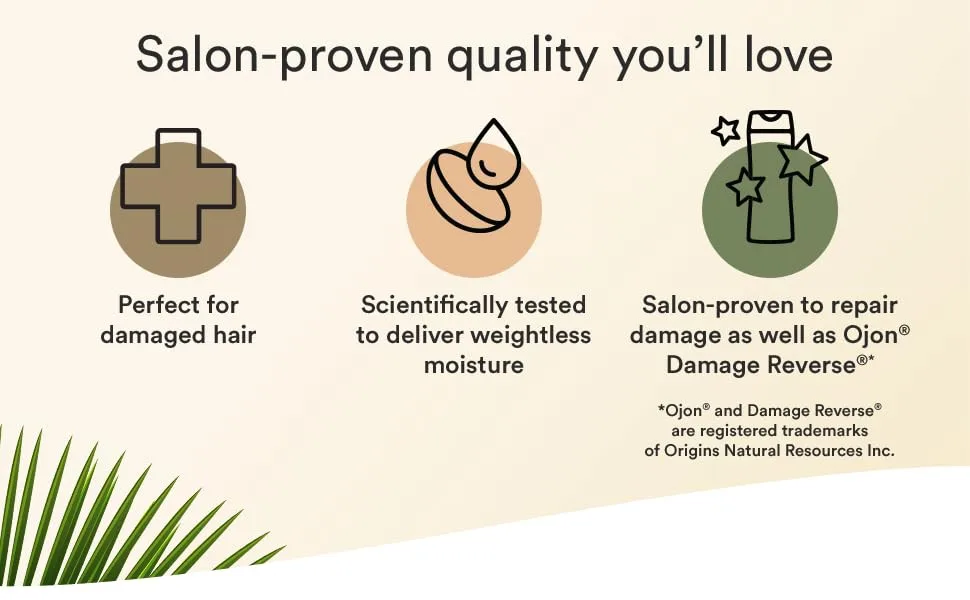 Suave Professionals Damage Repair Shampoo + Conditioner Coconut Oil 28 Fl Oz (Pack of 4) - Salon-proven quality you