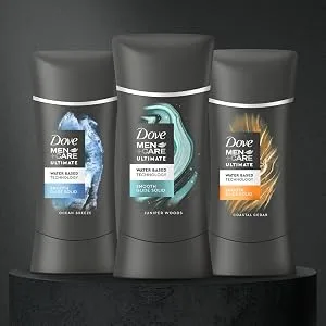 Dove Men+Care Antiperspirant hydrating water-based deodorant Juniper Woods with our best non-irritant formula 2.6 oz 2 Count - THE ULTIMATE RANGE