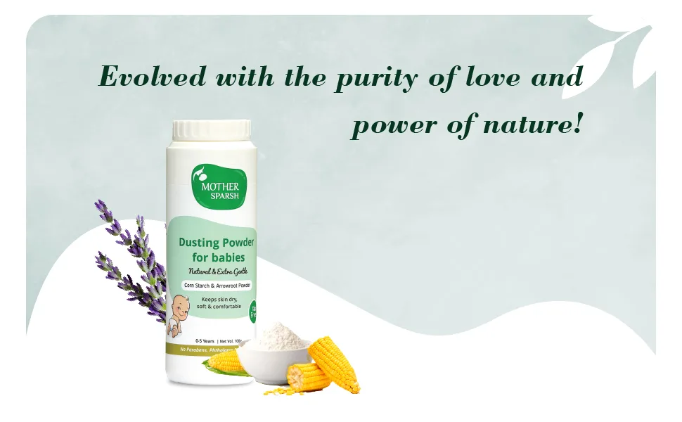 Mother Sparsh Talc-Free Natural Dusting Powder for Babies 100 g (Pack of 2) - product information 5