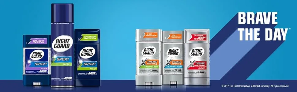 Right Guard Total Defense Anti-Perspirant Deodorant Power Gel Fresh Blast 4 oz (Pack of 4) - product information 1