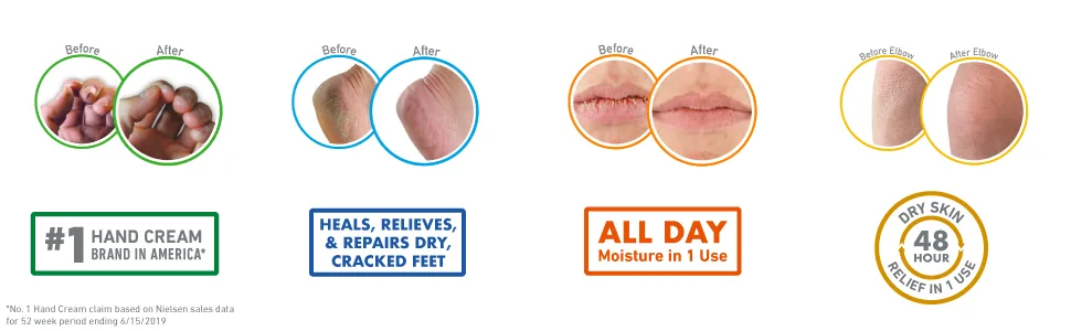 O Keeffe s Working Hands & Lip Repair Variety Pack - product information 3