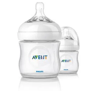 Philips AVENT BPA Free Natural Polypropylene Bottle 4 Ounce 2 Pack 4 Ounce (2 Count) Clear - product information 1
