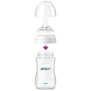 Philips AVENT BPA Free Natural Polypropylene Bottle 4 Ounce 2 Pack 4 Ounce (2 Count) Clear - product information 6
