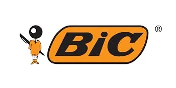 BIC Sensitive Shaver Men's Single Blade Disposable Razor 12 Count (Pack of 12) 144 Total Razors - bic logo