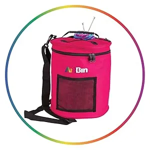 ArtBin 7003AB Sew-Lutions Sewing Supply Storage System with Lift-Out Thread Spool Tray 1 Plastic Storage Case Clear - ArtBin Yarn Drum