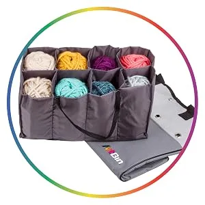 ArtBin 7003AB Sew-Lutions Sewing Supply Storage System with Lift-Out Thread Spool Tray 1 Plastic Storage Case Clear - Yarn Tote