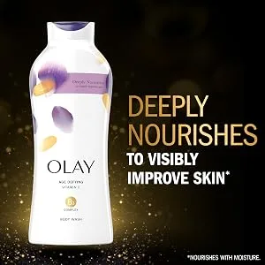Olay Age Defying Body Wash with Vitamin E & B3 Complex 22 Fl Oz (Pack of 4) - product information 2