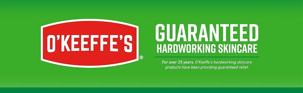 O'Keeffe's Working Hands Moisturizing Hand Soap 25 Ounce Bottle Refill Unscented (Pack of 2) 2 - Pack - O'Keeffe's Working Hands Guarnteed Hardworking Skincare top banner