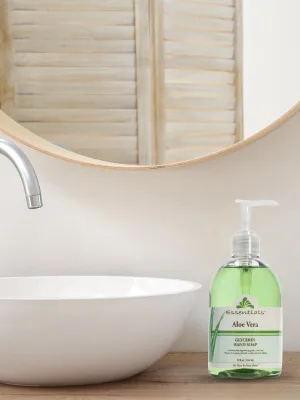 Essentials by Clearly Natural Glycerin Liquid Hand Soap Aloe Vera 12-Fluid Ounce Pack of 3 - Essentials by Clearly Natural Glycerin Liquid Hand Soap