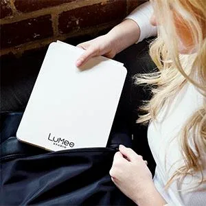 Case-Mate LuMee Studio - LED Portable White Light Makeup Mirror - Lightweight - 3 Light Modes - Travel-Friendly - White - lumee mirror