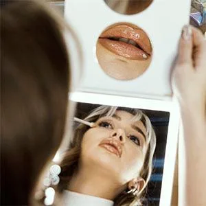 Case-Mate LuMee Studio - LED Portable White Light Makeup Mirror - Lightweight - 3 Light Modes - Travel-Friendly - White - lumee mirror