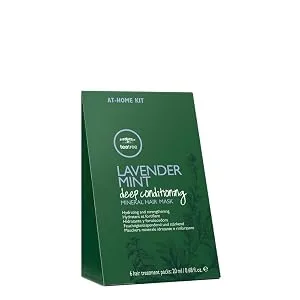 Tea Tree Lavender Mint Deep Conditioning Mineral Hair Mask Hydrates + Strengthens For Coarse + Dry Hair 0.68 Packet (Pack of 6) - product information 2