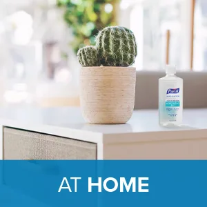 Purell 2in1 Moisturizing Advanced Hand Sanitizer Gel 4 oz Portable Bottle with Flip-Top Cap (Pack of 6) - 3498-04-EC - kill germs, home sanitizer, soft hands, reliable sanitizer