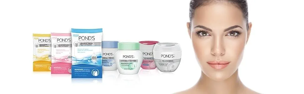 Pond's Makeup Remover Cold Cream 9.5 Ounce (Pack of 3) Frustration-Free Packaging - Pond