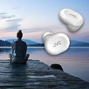 JVC Ultimate Sleeping Earplugs 35dB Noise Reduction Water Resistance Carrying case Additional Ear-Pieces - EPS433 (White) - EPS433