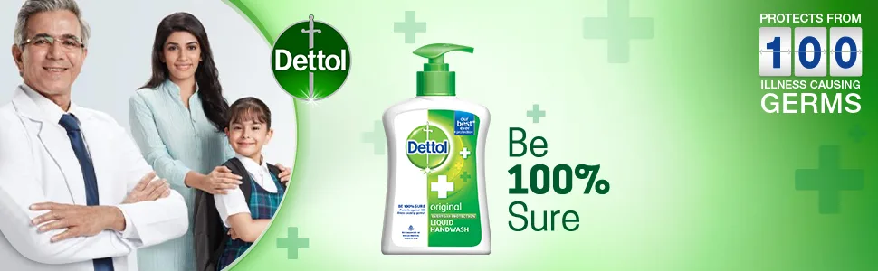 Dettol Original Liquid Soap Jar - 900 ml (Pack of 2) Original 30.43 Fl Oz (Pack of 2) - product information 1