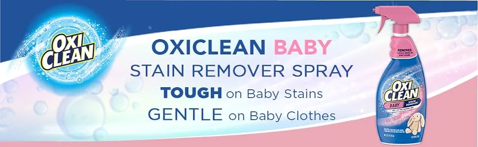 OxiClean Max Force Baby 16 oz. Spray Bottle 4 Pack - product information 1