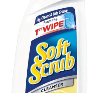 Soft Scrub All Purpose Cleanser Lemon Scent 24 OZ (Pack of 9) - Soft Scrub All Purpose Cleanser