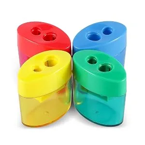 KIDMEN 2 Holes Pencil Sharpener Pencil Sharpener for Kids Pencil Sharpener Handheld-12 PACK - product information 4