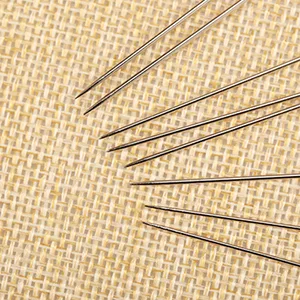 25Pieces Hand Sewing Big Eye Needles Sharp Needle with Solid Wood Needle Case for - sashiko needles tapestry needle hatthreading needlehin needle needlepoint needlesnd sewing