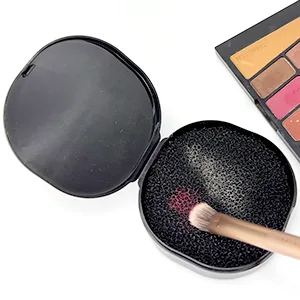 Makeup Sponge Brush Cleaner Dry Makeup Eyeshadow Brush Cleaner Removal Color Switch Sponge Make Up Cleaning Tool - Pack of 2 2 Pack - color removal