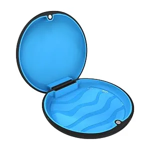 Retainer Case Solid Orthodontic Retainer Case-Black - Solid Retainer Case