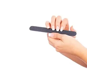 Nail Files 100 180 Grit for Gel Acrylic Poly Nails Double Sided Emery Board Coarse Black Washable Professional Set Manicure Tools (12 Pack) by JPACO - product information 4