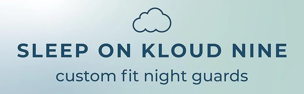 Kloud Night Guard - Mouth Guard for Clenching Teeth and Grinding Teeth 2 Pack Custom Moldable Dental Mouth Guard Mint - Sleep on Kloud Nine