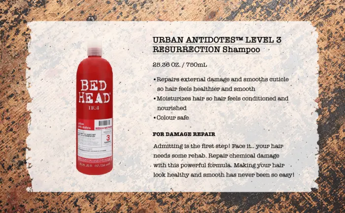 Bed Head Shampoo and Conditioner Urban Antidotes Recovery 25.36 Fl Oz (Pack of 2) - Tigi