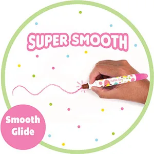 Scentco Spring Smelly Gellies - Scented Glidewrite Gel Coloring Sticks Crayons Highlighters - 5 Count - Gifts for Kids - Smelly_Gellies_Spring