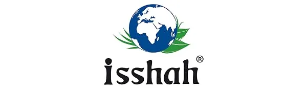 Isshah Soft Bristles Bamboo Toothbrushes Black and White Pack of 10 - Isshah LOGO