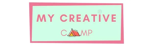 MY CREATIVE CAMP 4 Pack Paper Quilling Tools Set - 2 Slotted Tools Needle Tool Tweezer and Storage Box - My Creative Camp Logo