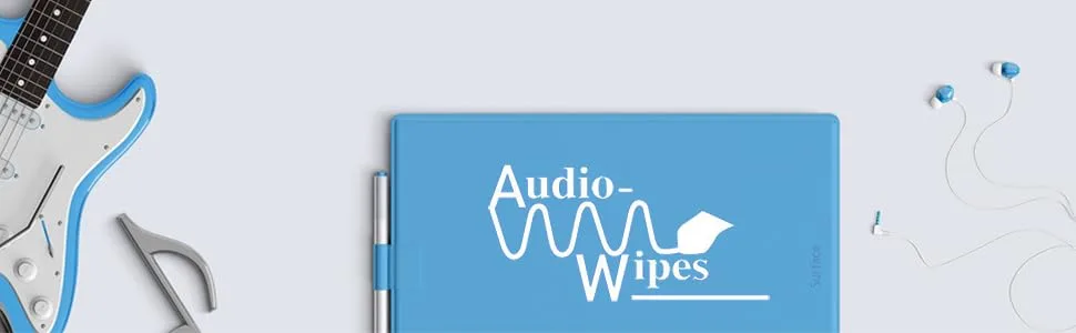 Audiowipes Towelettes Portable Pouch - by Audiologist's Choice (4 Pack) - AudioWipes
