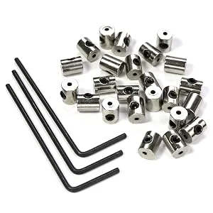 Pin Keepers Pin Locks Locking Clasp Pin Backs with Wrench (24 Pieces) 24 Count - locking pin keepers allen wrench pin backs tie tacks pin locks Disney pin locks