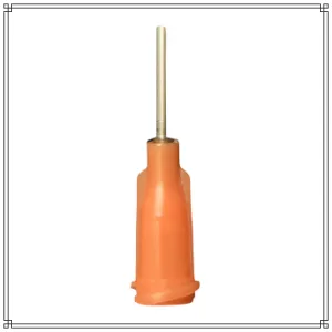 Creative Hobbies Glue Applicator Syringe for Flatback Rhinestones & Hobby Crafts 5 Ml with 15 Gauge Orange Precision Tip - Value Pack of 10 - product information 2