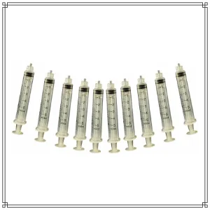 Creative Hobbies Glue Applicator Syringe for Flatback Rhinestones & Hobby Crafts 5 Ml with 15 Gauge Orange Precision Tip - Value Pack of 10 - product information 3