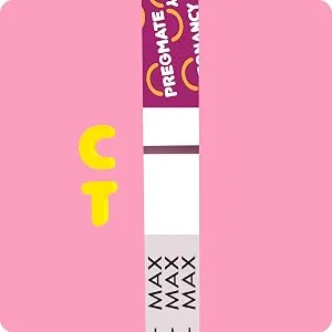 Pregmate 10 Pregnancy Test Strips (10 Count) - Negative pregnancy test result: One line means the test is negative and you
