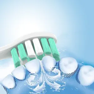 Gypoirul Toothbrush Replacement Heads Compatible with Philips Sonicare 10 Pack Electric Brush Head for 4100 5100 6100 HX9023 W Optimal Plaque Control Green - High Effect 300x300